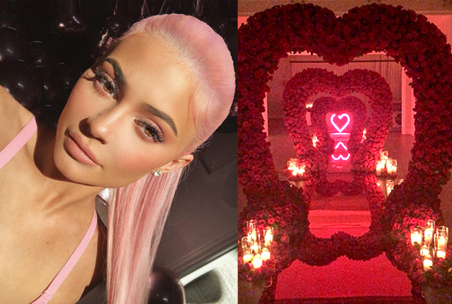 Kylie Jenner Transformed Her House Into A Valentine’s Day Fairy Tale And We’re Feeling The Love